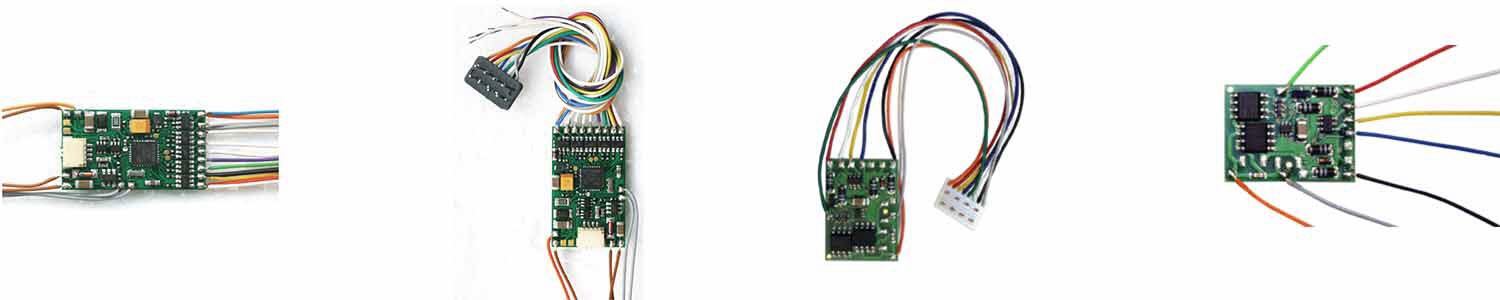 Lokdecoder für Gleich und Wechselstrommotoren