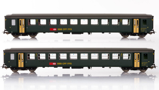 PIKO  SBB-CFF Personenwagen Ep. IV
